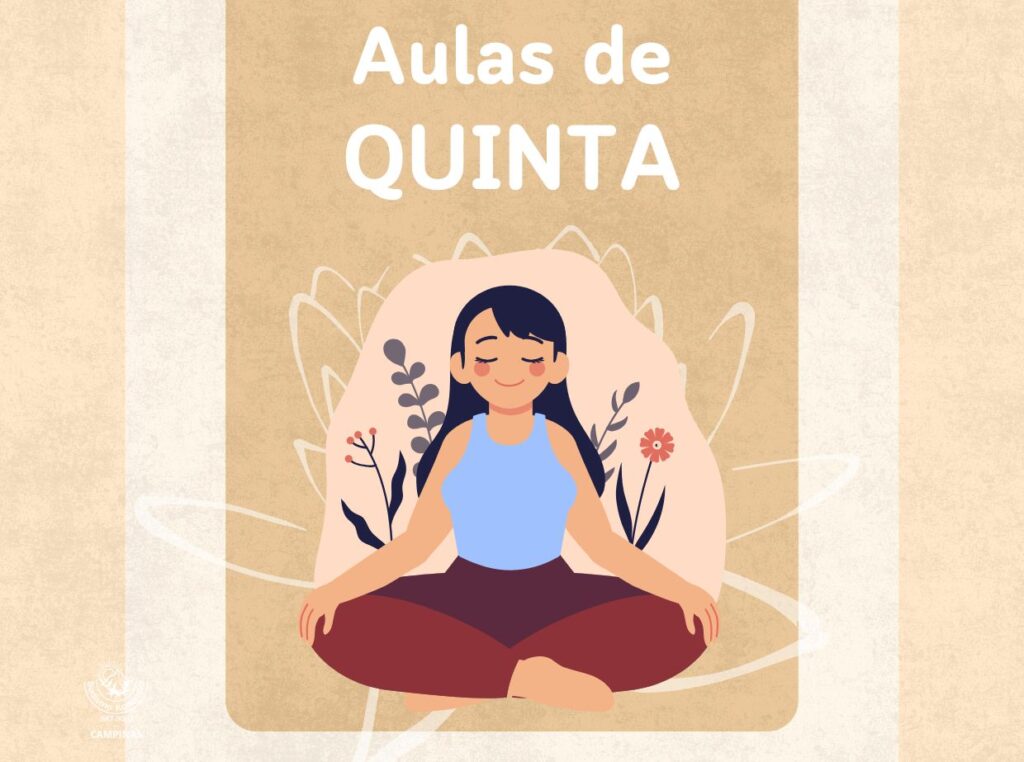 Aulas de Meditação Quintas